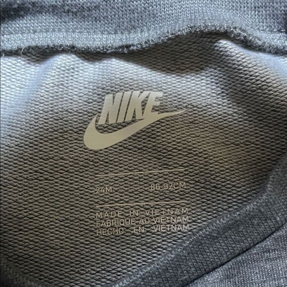 Nike Kids Charcoal and Aqua Short Sleeve Tee| size:24M - Picture 2 of 6